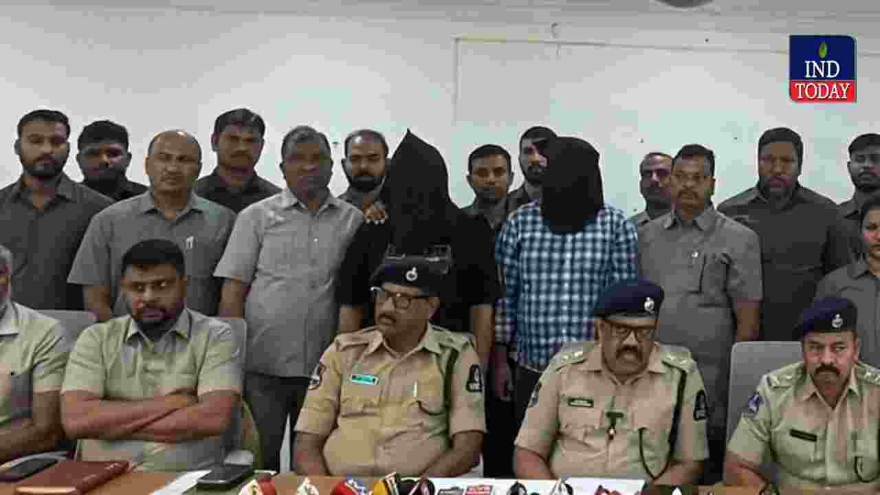 Foreign National Drug Peddler And Associate Arrested In Hyderabad