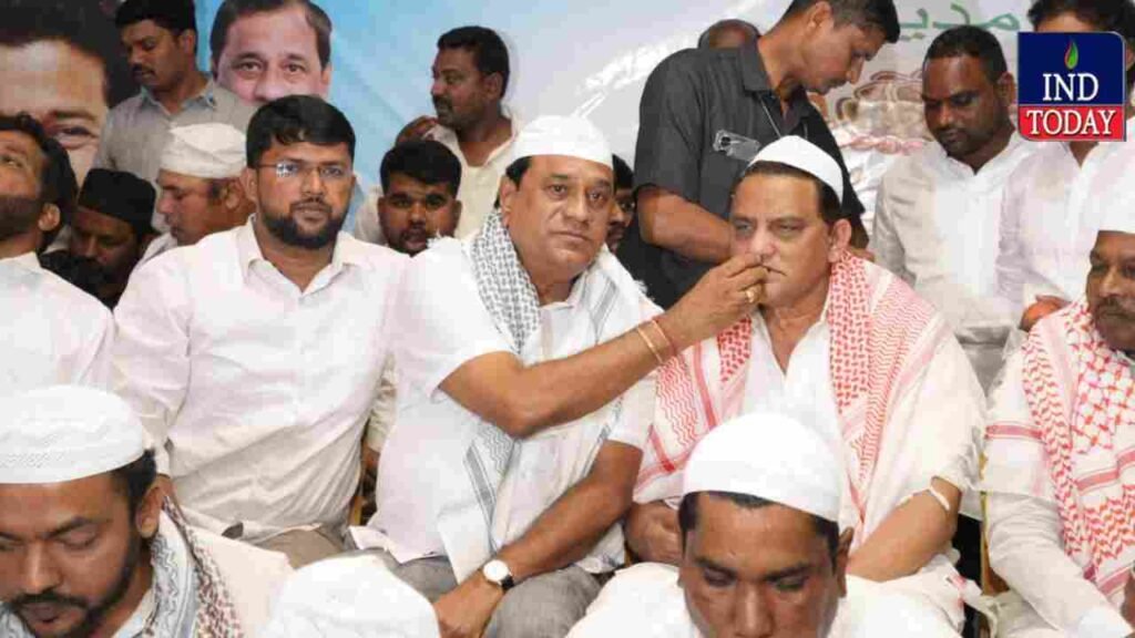 Azharuddin Inspects Zaheerabad Haj House Works, Assures Early Completion