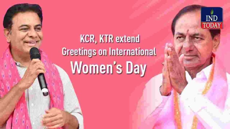 International Women’s Day Greetings From KCR, KTR