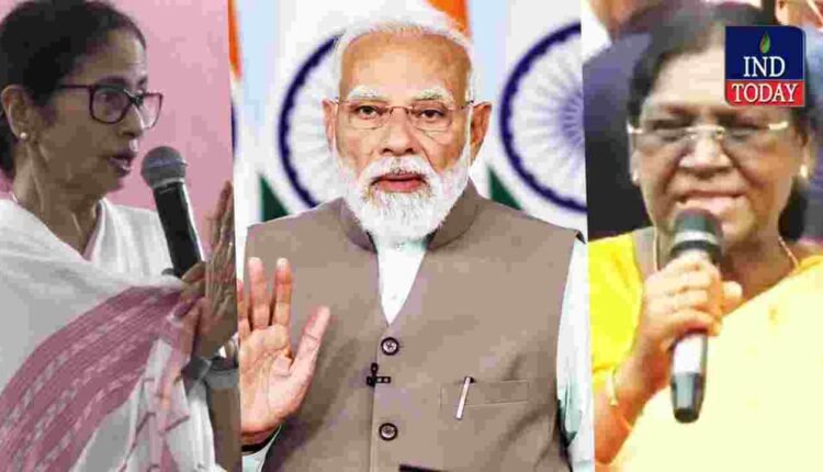 Modi Slams Mamata Over President Murmu Protocol Row