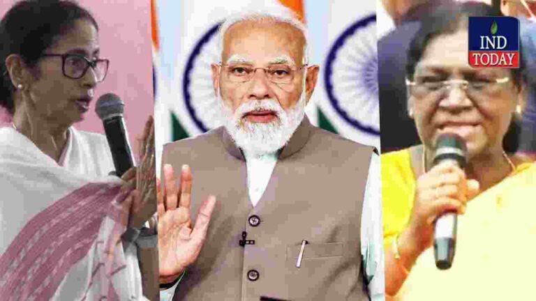 Modi Slams Mamata Over President Murmu Protocol Row
