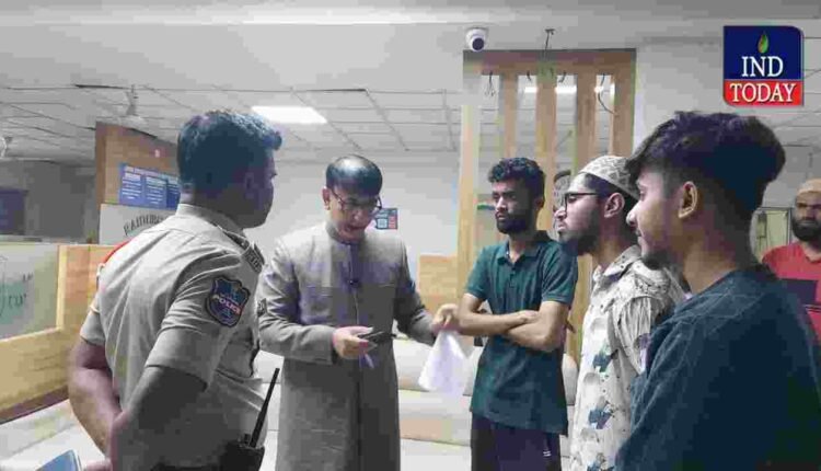 Raidurgam Police Station Torture Alleged By Three Youths