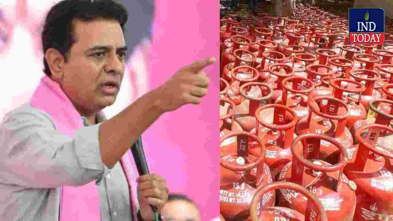 LPG Cylinder Shortage: KTR Urges Centre To Act