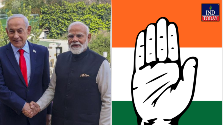 Congress Terms Modi Israel Visit Shameful