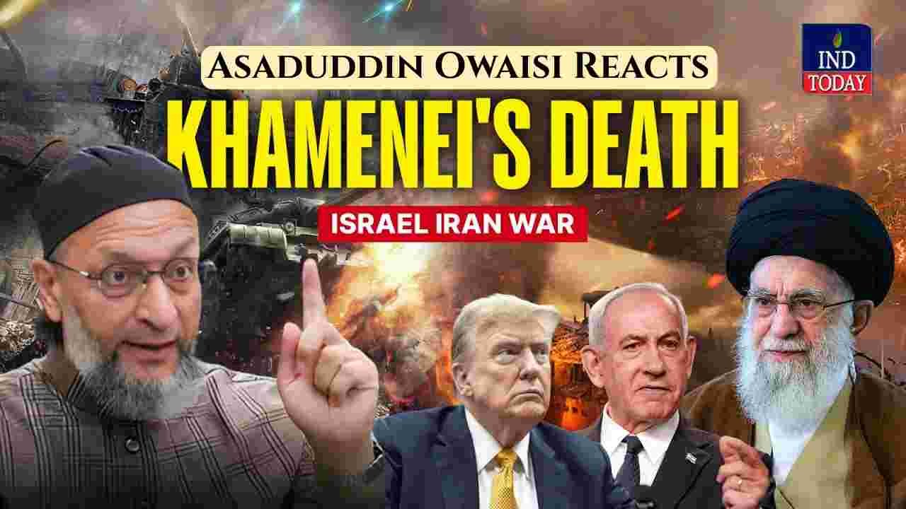 WATCH | Asaduddin Owaisi Condemns Israel Attack On Iran