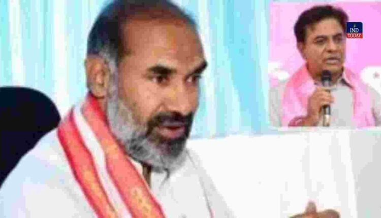 Telangana MLA disqualification petitions: Adi Srinivas slams KTR