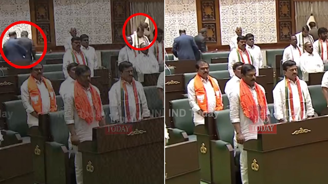 Vandemataram Row In Telangana Budget Session, AIMIM walked out