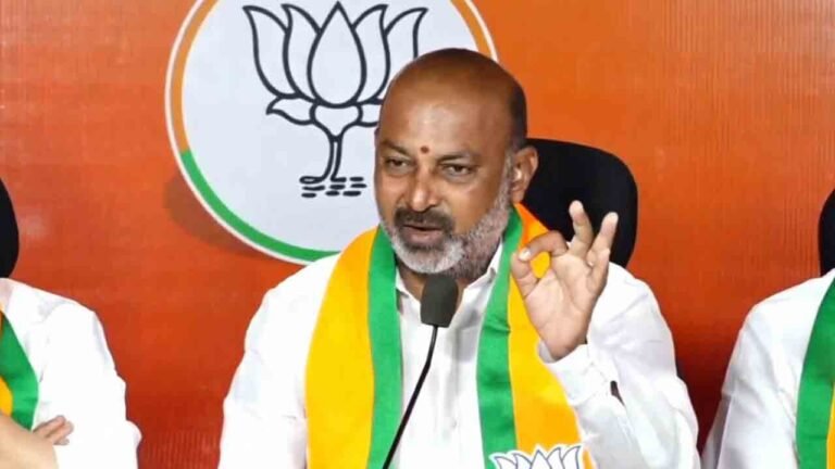 Bandi Sanjay Seeks Action Against Congress MLA