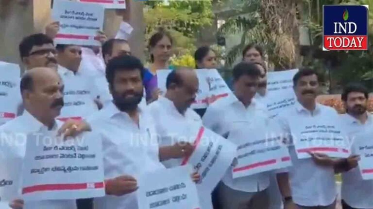 WATCH: Fee Reimbursement Protest Rocks Assembly Premises