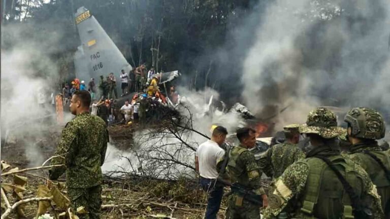 Colombia Plane Crash Death Toll Rises to 66
