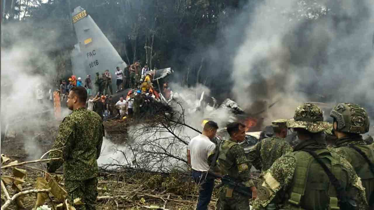 Colombia Plane Crash Death Toll Rises to 66