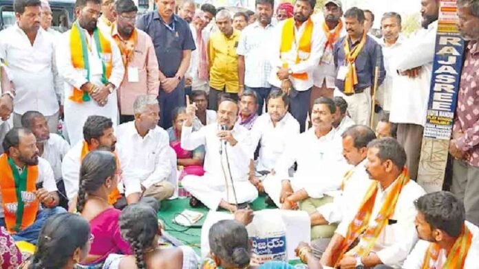 Eatala Rajender Slams Land Pooling Policies