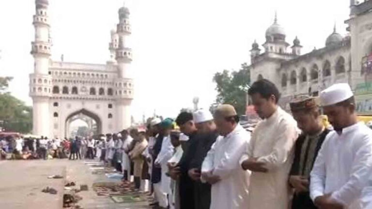 Eid-ul-Fitr Celebrated With Devotion In Telangana