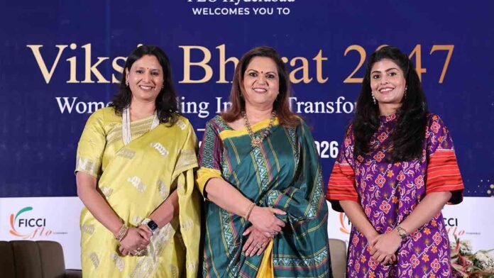 FLO Hyderabad Hosts Viksit Bharat 2047 Women Event