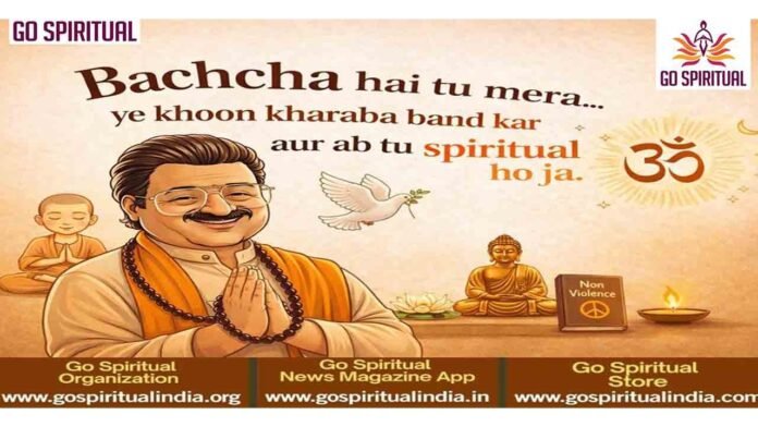 Go Spiritual Transforms Viral ‘Bachcha Hai Tu Mera’ Trend into a Message of Peace, Positivity & Spiritual Awakening