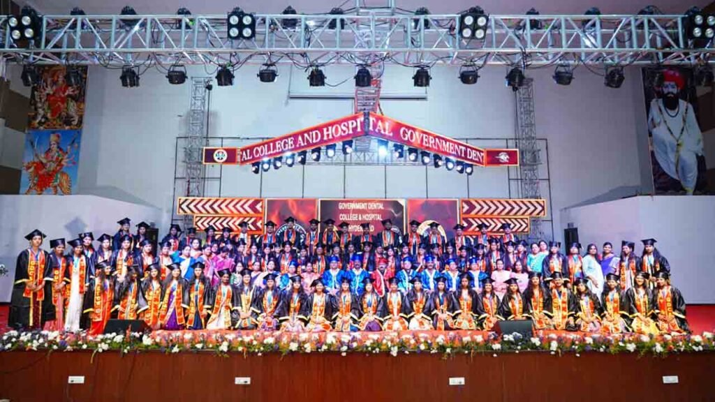Graduation Ceremony Held At Dental College Hyderabad