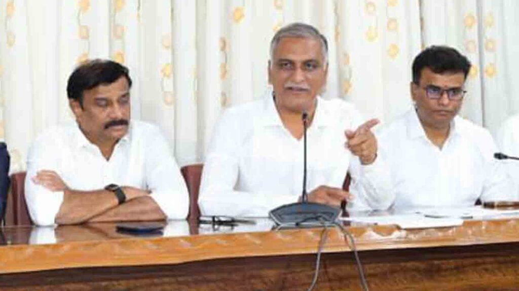 Harish Rao Criticises Telangana Budget 2026