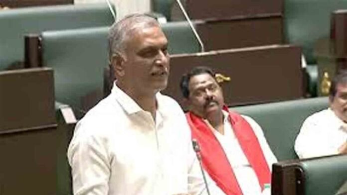 Rice Transport Scam Alleged By Harish Rao