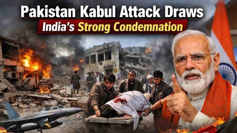 Pakistan Kabul Attack Draws India’s Strong Condemnation