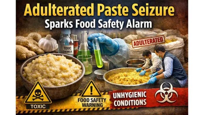Adulterated Paste Seizure Sparks Food Safety Alarm