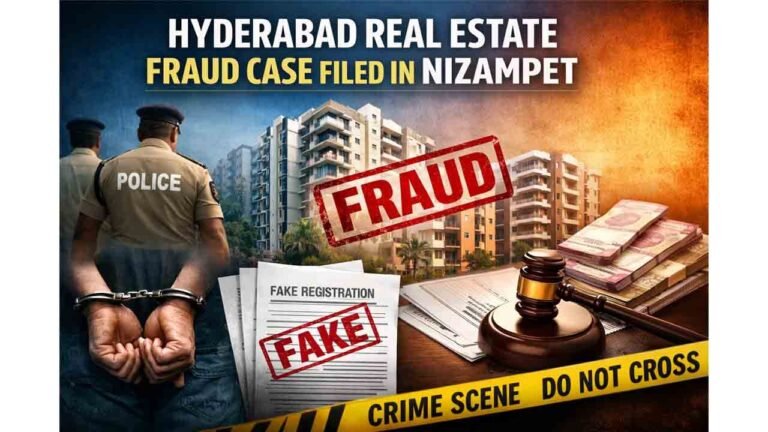 Hyderabad Real Estate Fraud Case Filed in Nizampet