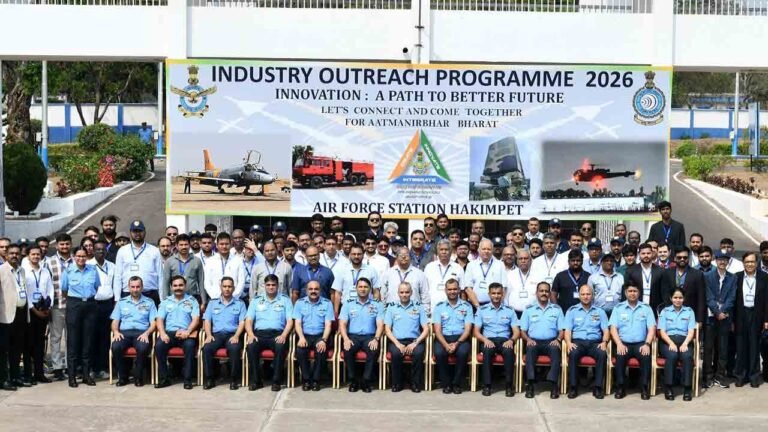 Industry Outreach Programme At Hakimpet Air Force