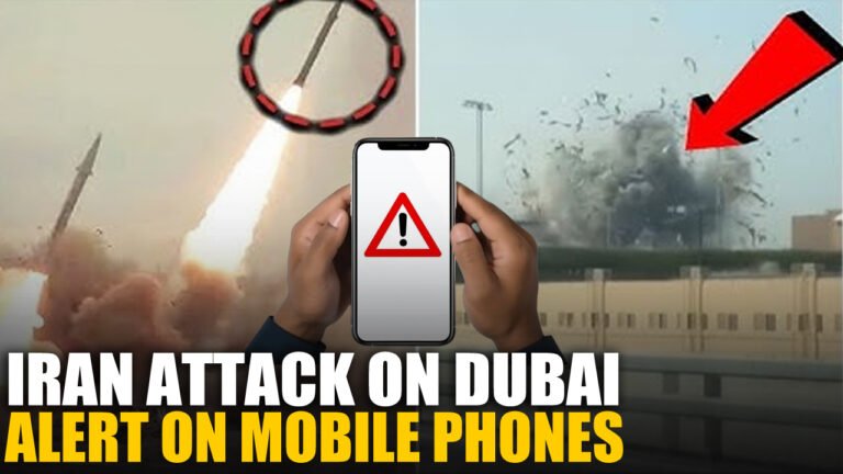 Iran Missile Attack On Dubai: Alerts On Mobile Phones: Warning For People
