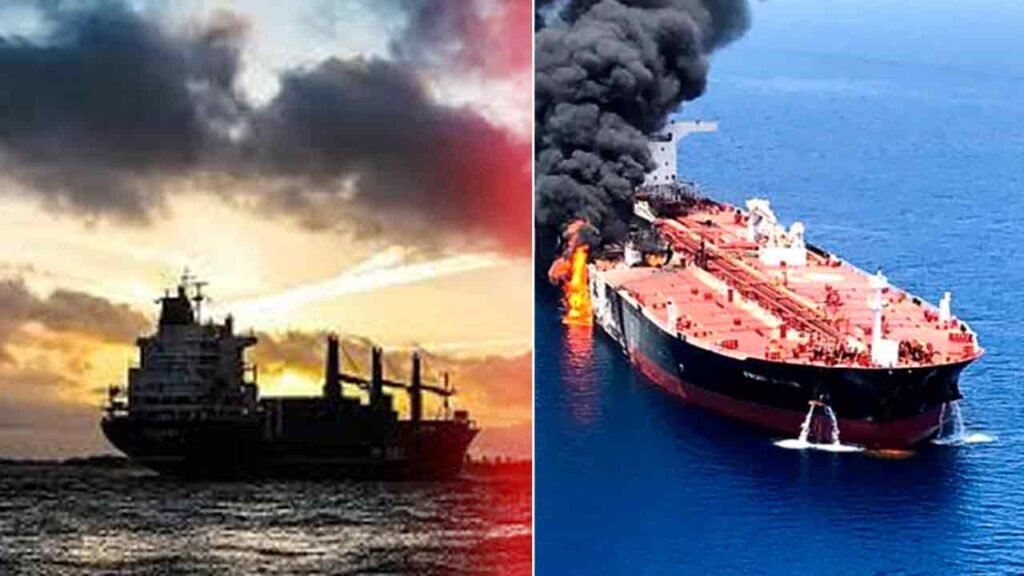 Iran Attack Oil Tanker Off Oman Coast