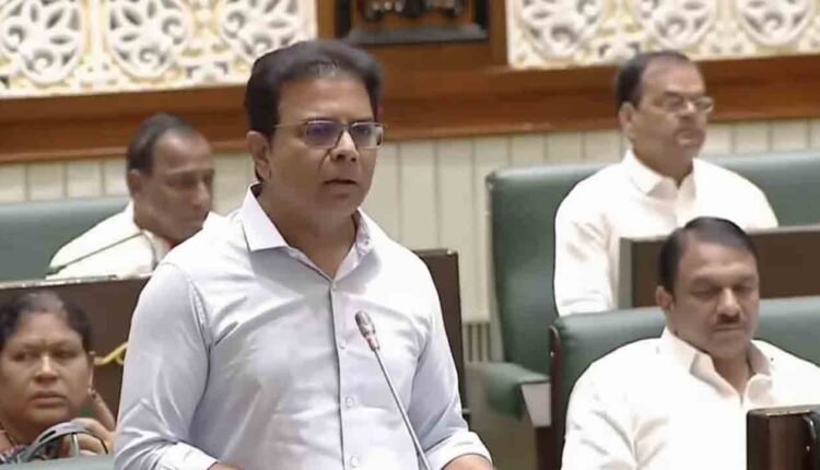 KTR Assembly Criticism Targets Congress Govt