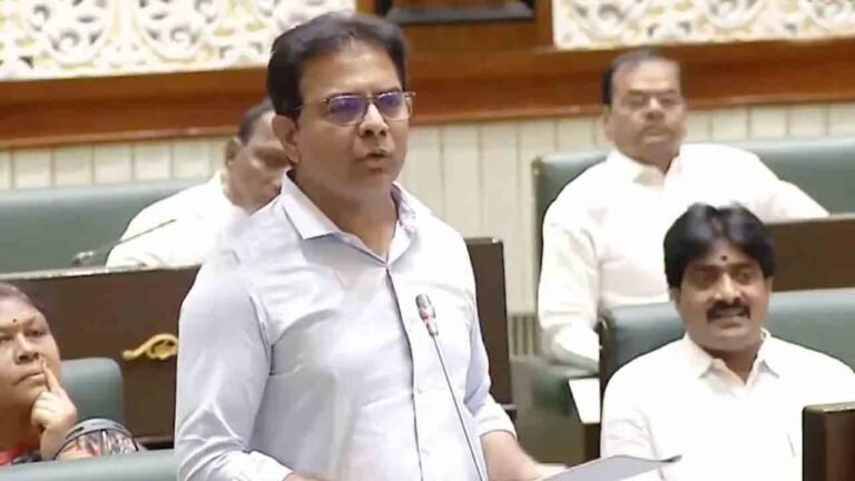 KTR Remarks On Congress Spark Assembly Debate