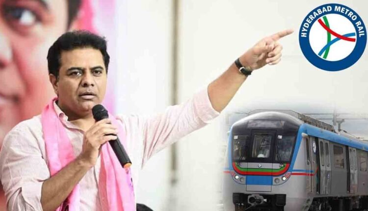 KTR Alleges Metro Asset Conspiracy Against CM Revanth