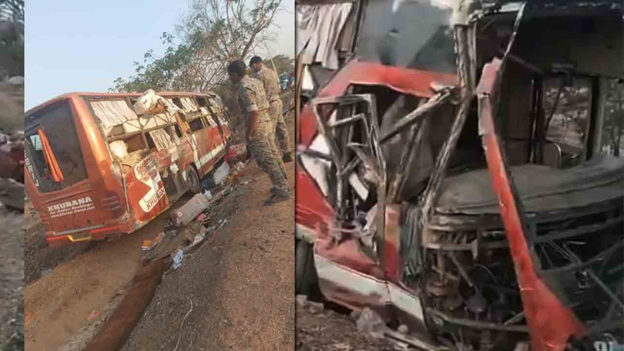 Nizamabad Bus Accident: Four Dead on NH 44