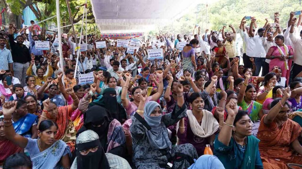 Kavitha Outsourcing Crisis Govt Under Fire