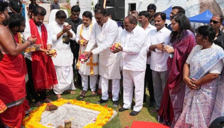 Musi River Project: Temple Foundation Laid