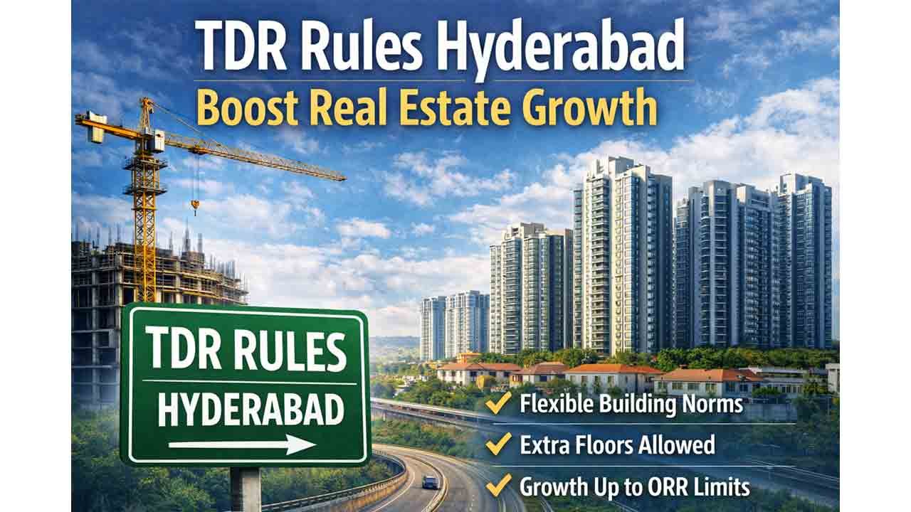 TDR Rules Hyderabad Boost Real Estate Growth