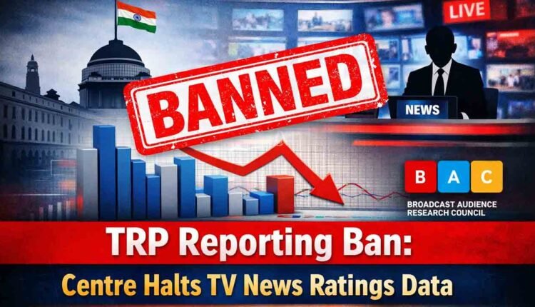 TRP Reporting Ban: Centre Halts TV News Ratings Data