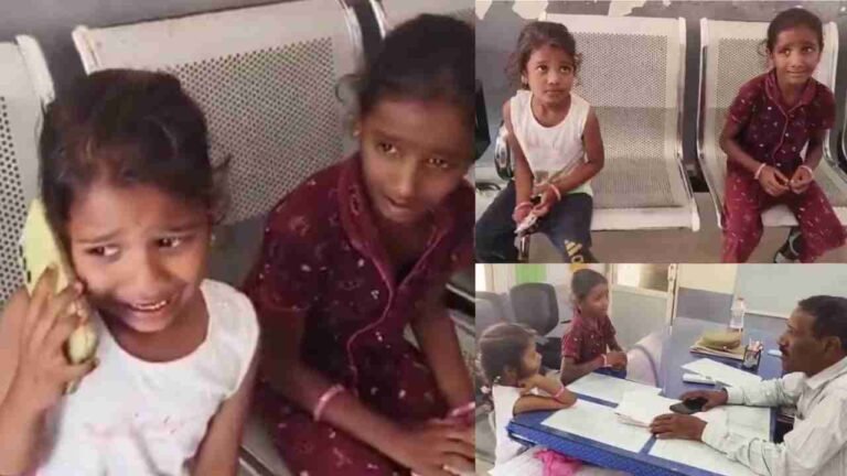 Parents Who Forget Humanity And Left Their Children At The Police Station