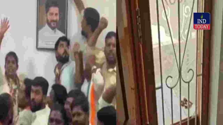 Siddipet DCC Chief, 42 Congress Workers Booked Over Attack On Gajwel MLA Camp Office