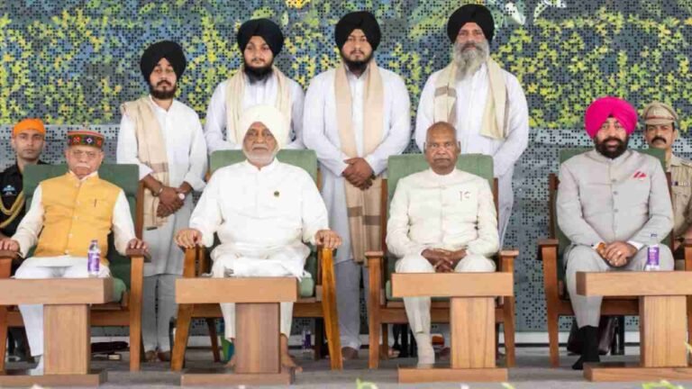 Guru Tegh Bahadur 350th Martyrdom Anniversary Observed At Kanha Shanti Vanam