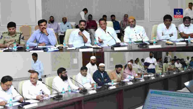 Haj 2026 Preparations Reviewed by Minister Azharuddin in Hyderabad
