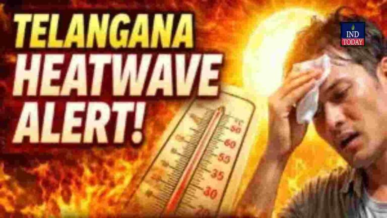 IMD Heatwave Red Alert: Telangana Sizzles at 45.3°C in Adilabad