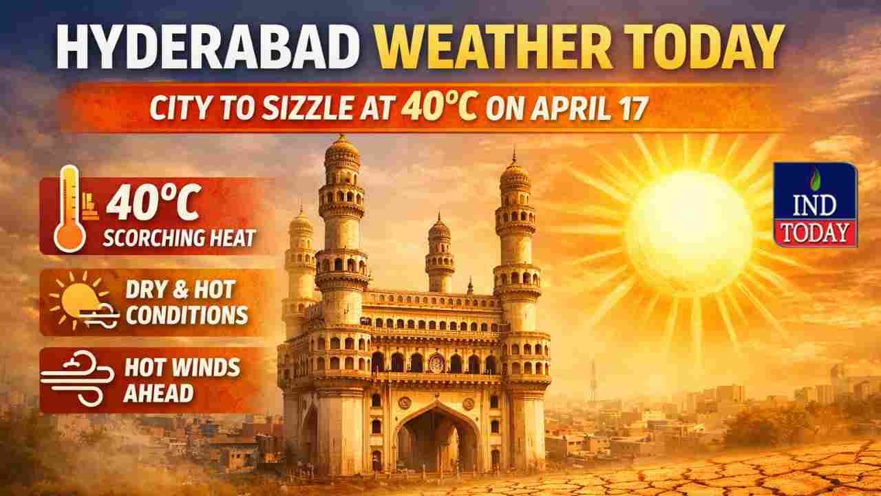 Hyderabad Weather Today: City To Sizzle At 40°C, Dry Heat Conditions Likely