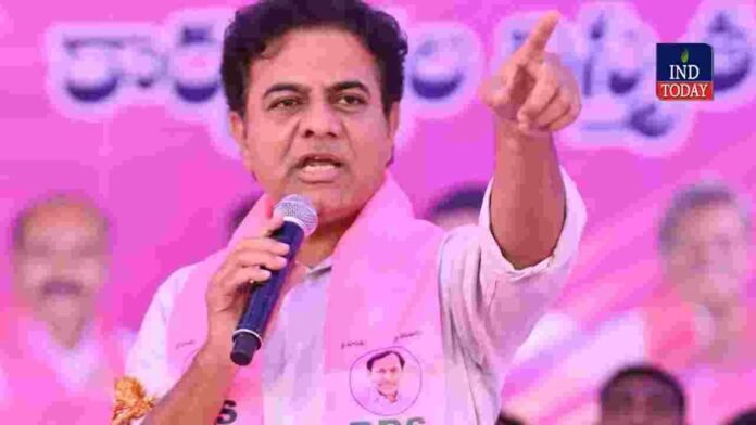 KTR Condemns BRS Leaders House Arrests