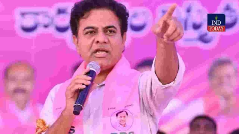 KTR Condemns BRS Leaders House Arrests