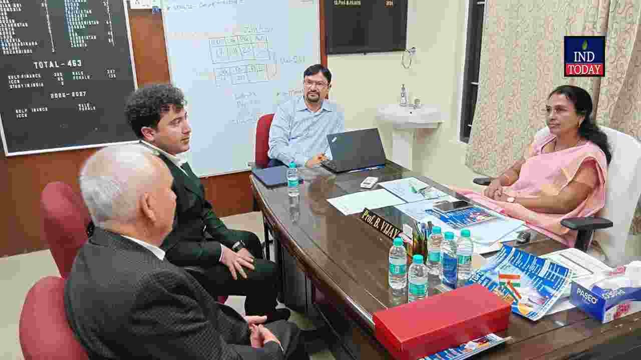 Osmania University Tashkent University MoU Talks Begin