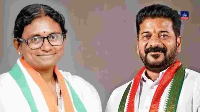 Revanth Reddy Meets Meenakshi Natarajan Over Political Developments in Hyderabad