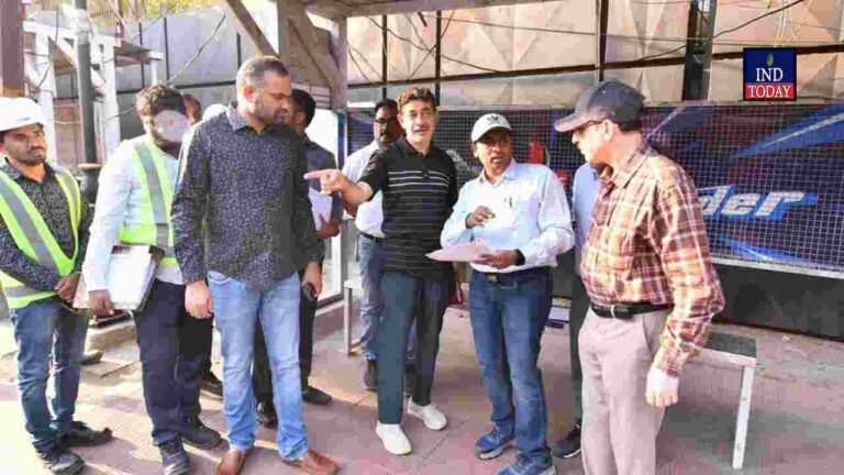 Speed up KBR Park flyover works Jayesh Ranjan