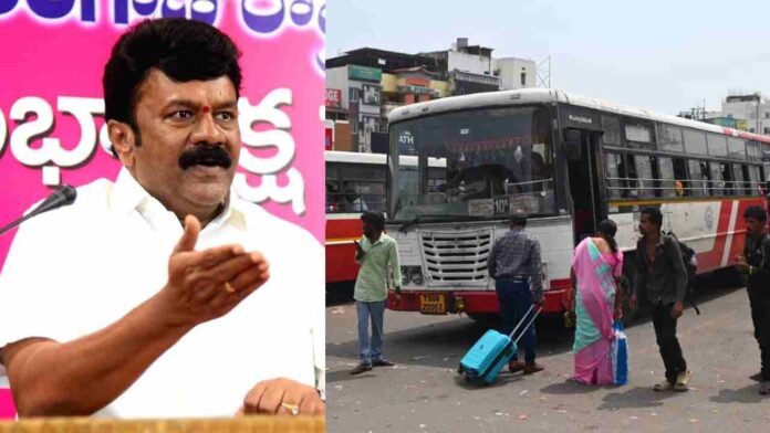 Government Conspiring To Privitaze RTC: Talasani Srinivas Yadav