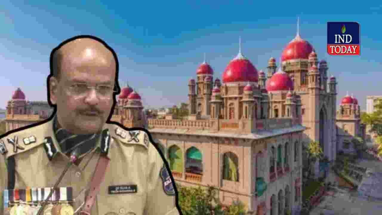 Telangana High Court DGP Case Interim Relief Refused