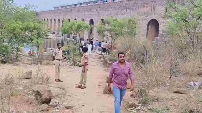 Tragedy In Himayat Sagar Two Youths Die While Swimming